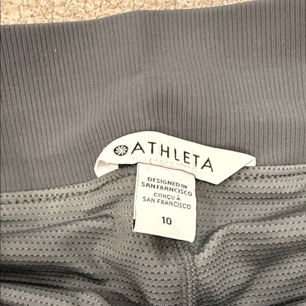 Athleta Charcoal Mini Skirt - Picture 2 of 2